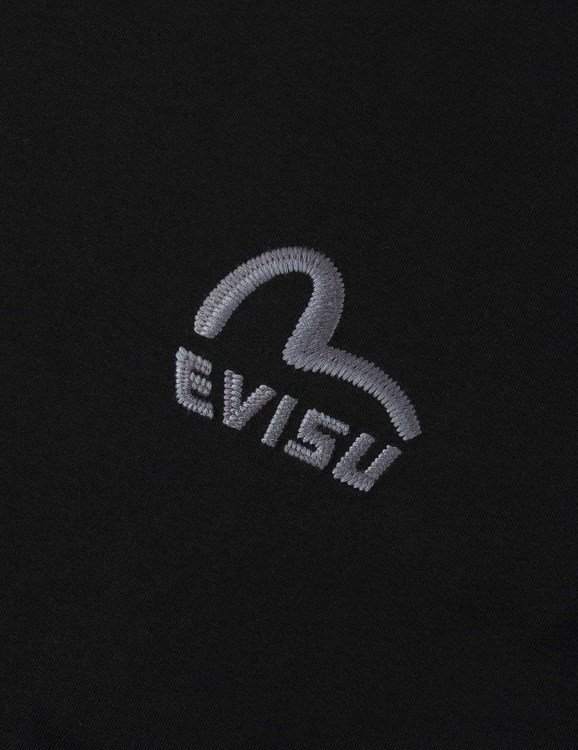 Monochrome Seagull Embroidery T-shirt