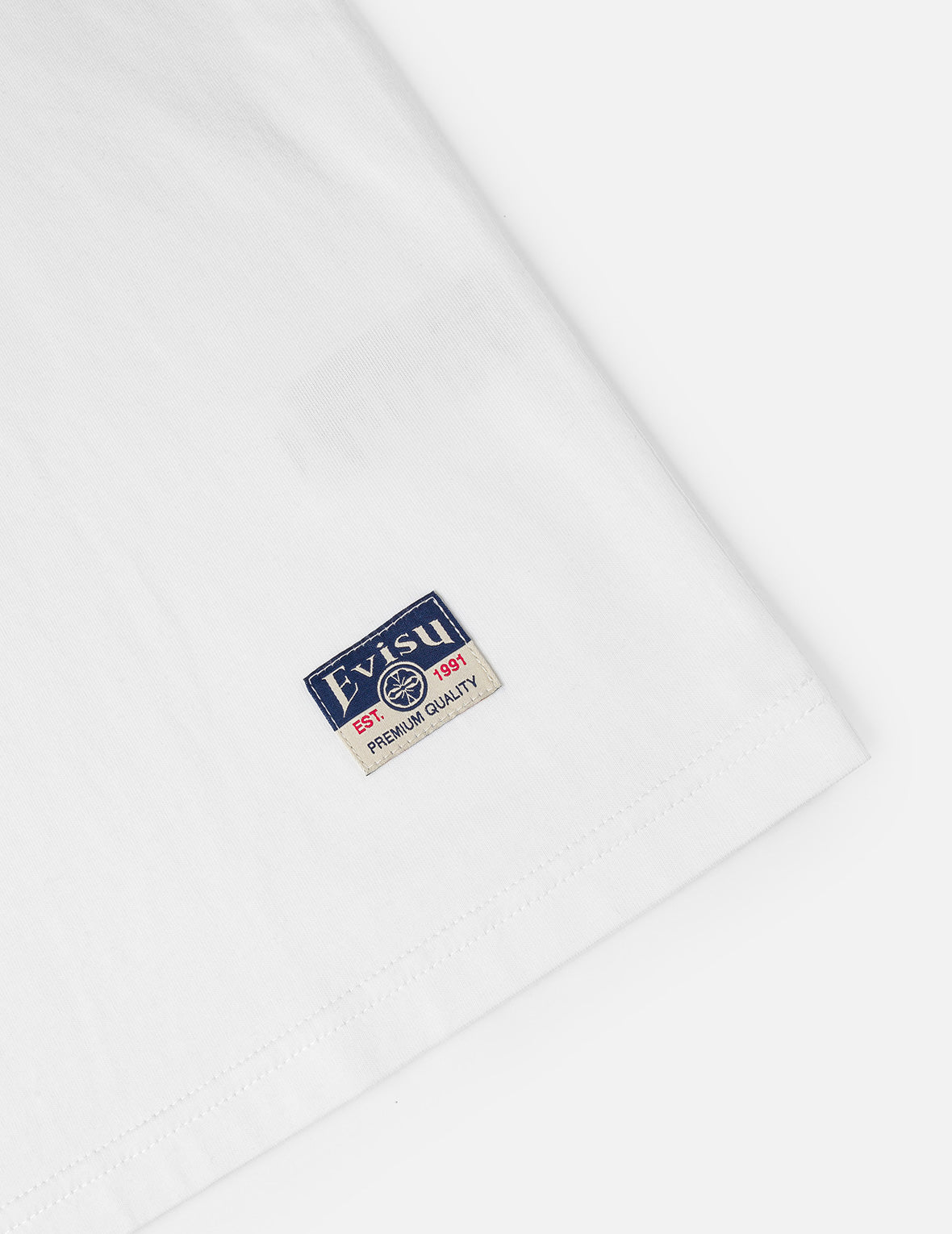 Monochrome Seagull Embroidery T-shirt