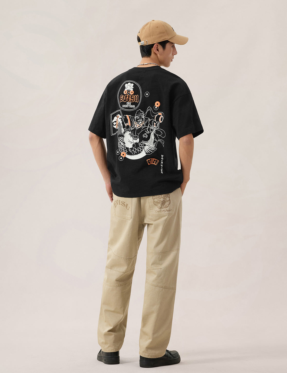 Godhead Koi Print T-shirt