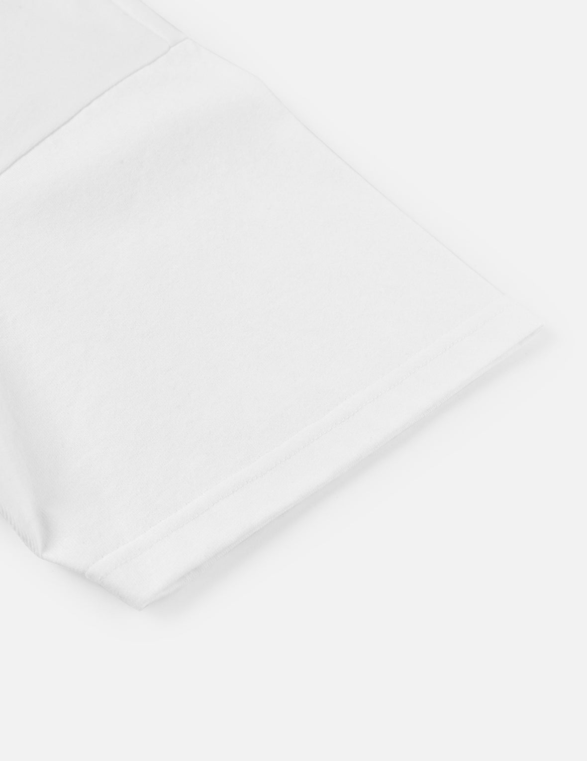 Fabric-mix Patchwork Seagull and Logo Applique T-shirt