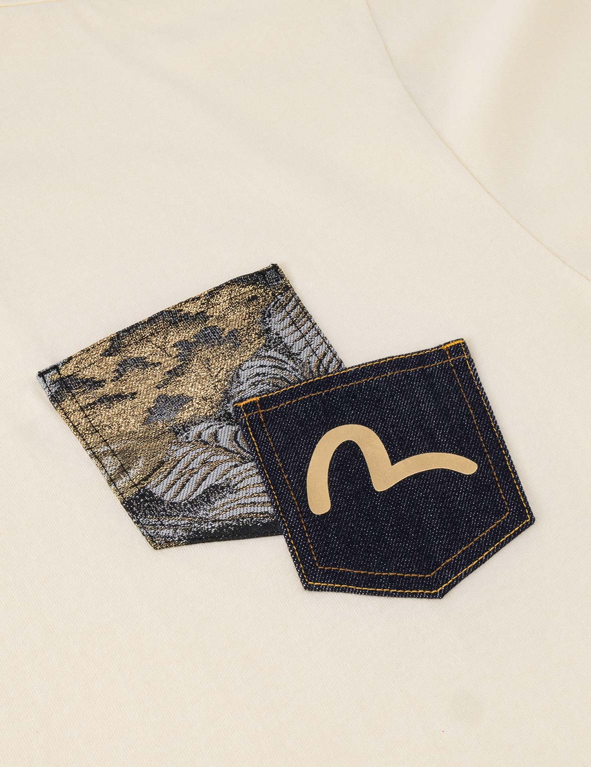 Brocade Patch Pocket T-shirt