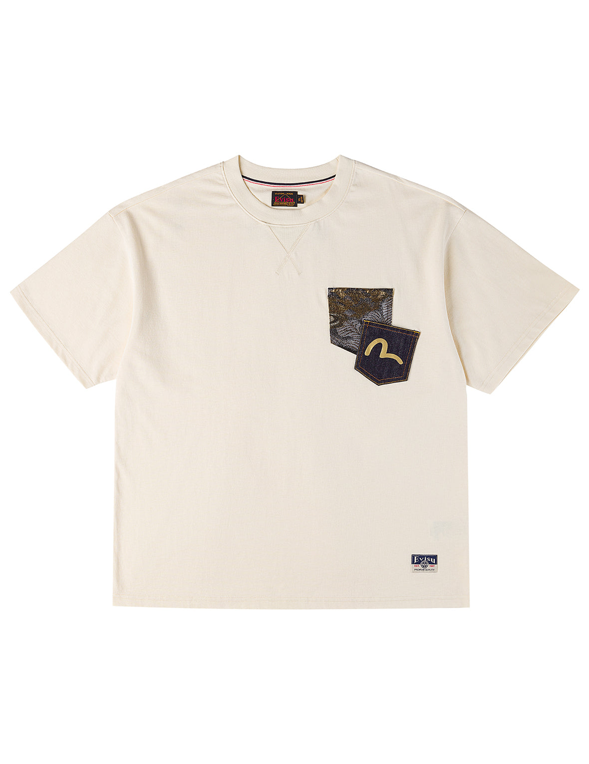 Brocade Patch Pocket T-shirt
