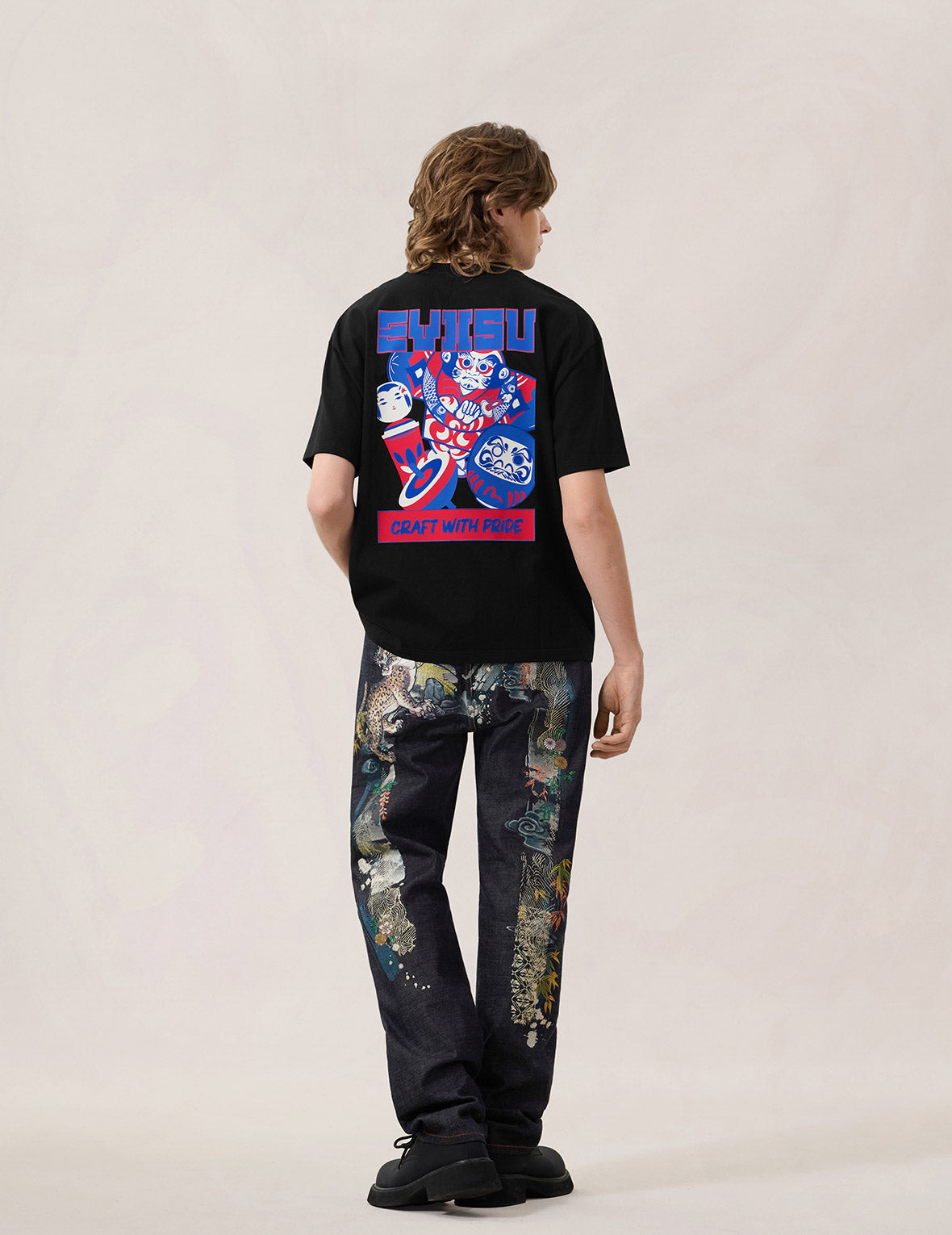 电玩风格达摩T恤