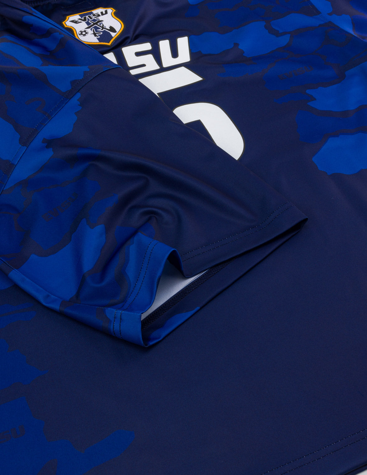 石垣迷彩印花足球球衣