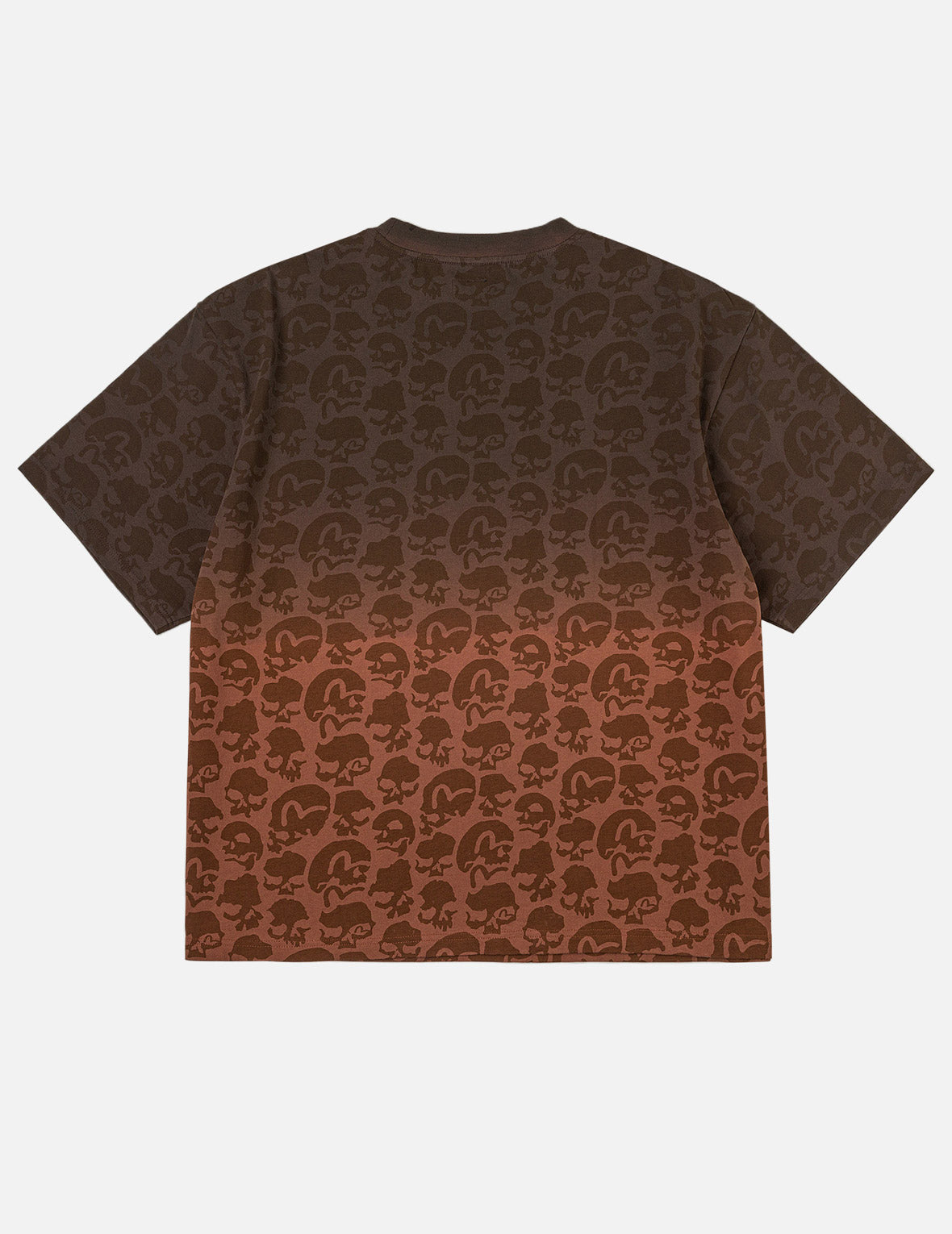 满版骷髅武士刺绣T恤