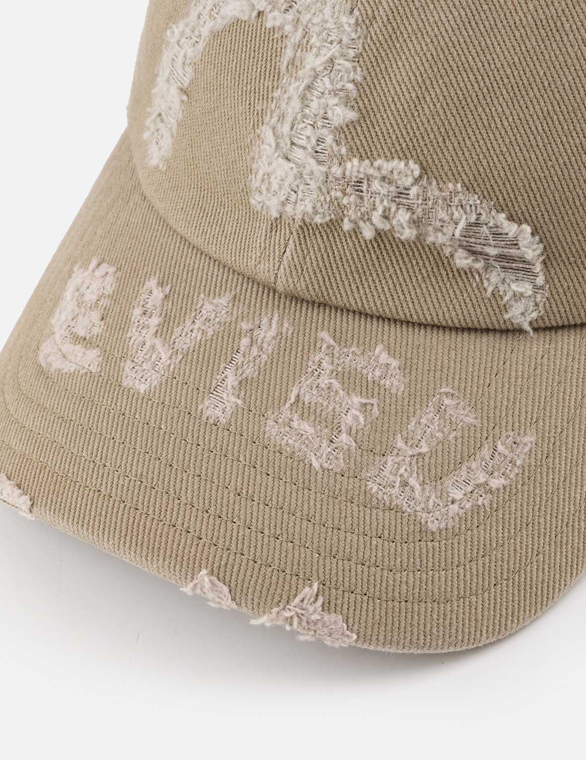 Grinding Distressed Logo Cap