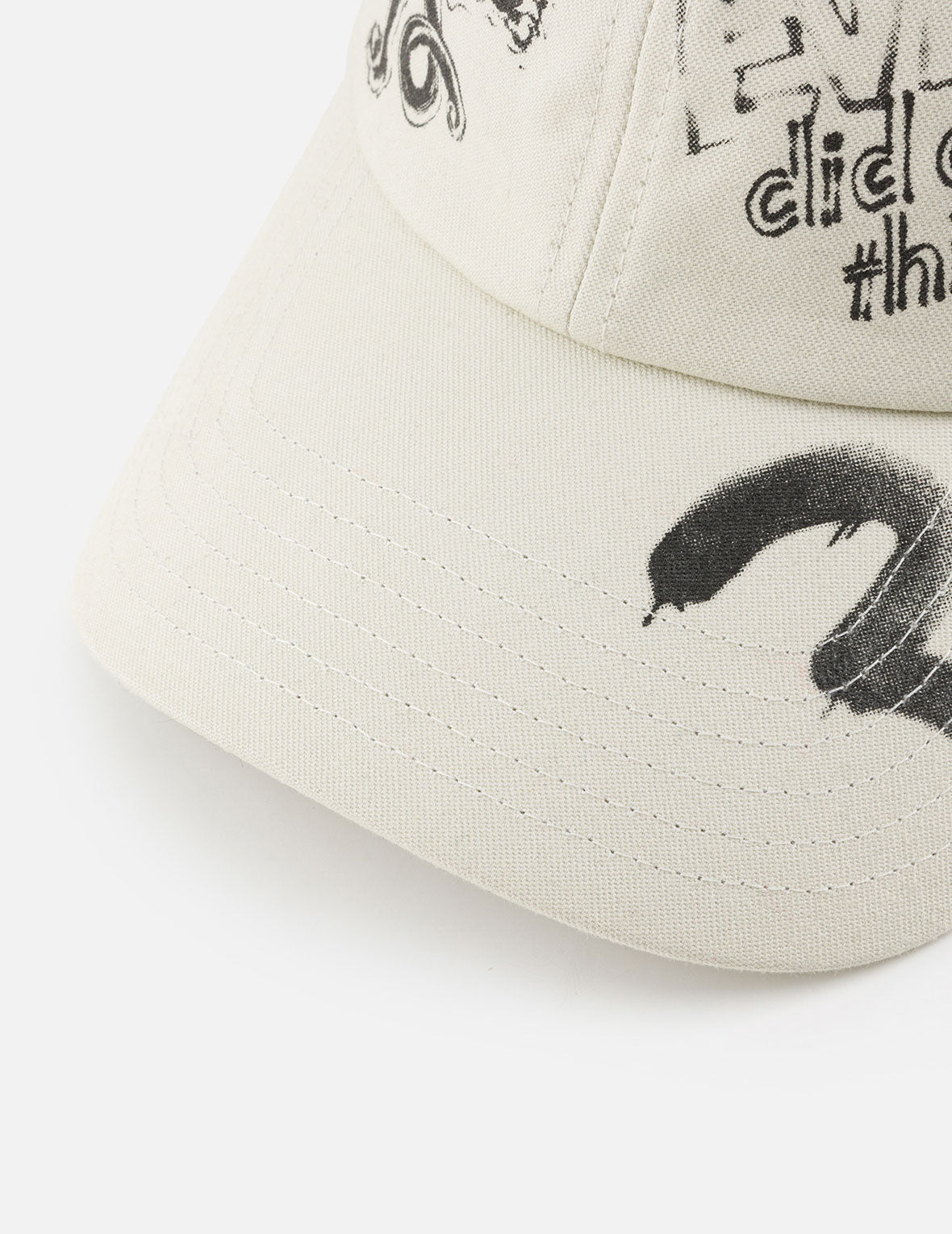 Hand-drawn style Brand Motif Cap