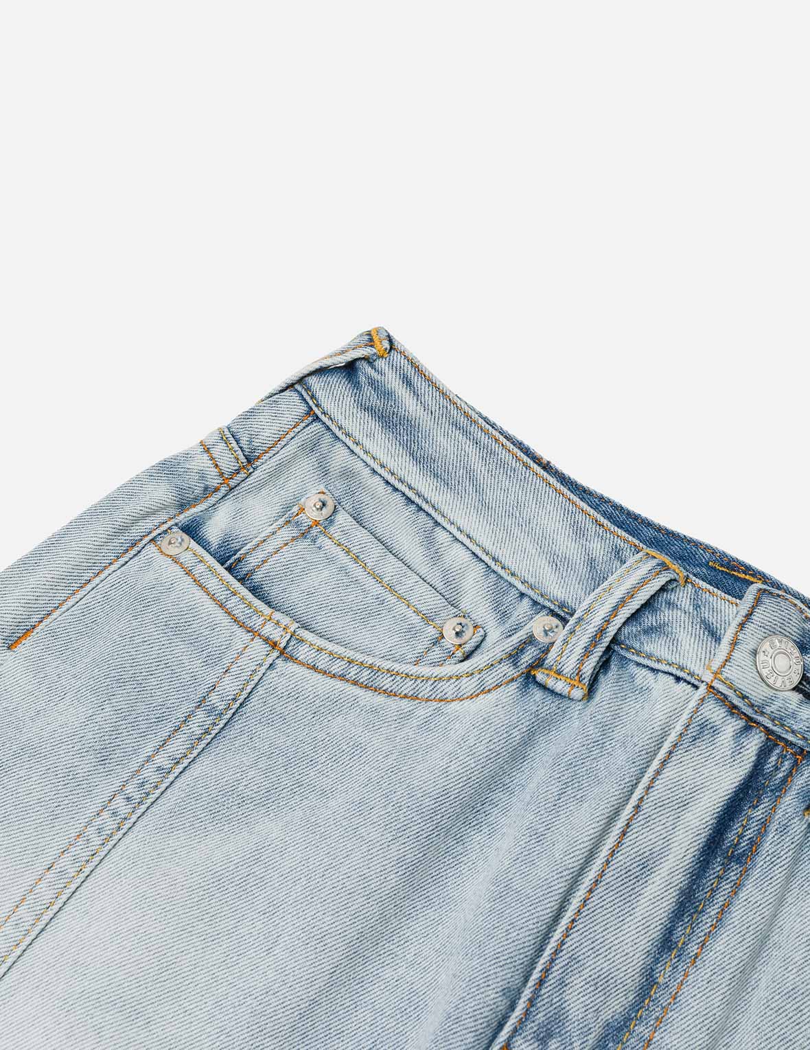 洗水解构海鸥时尚版型牛仔中裙