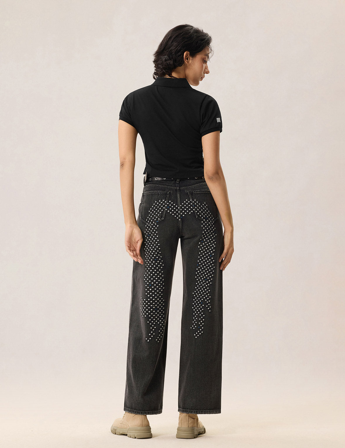 Seagull Embroidered Polo Shirt