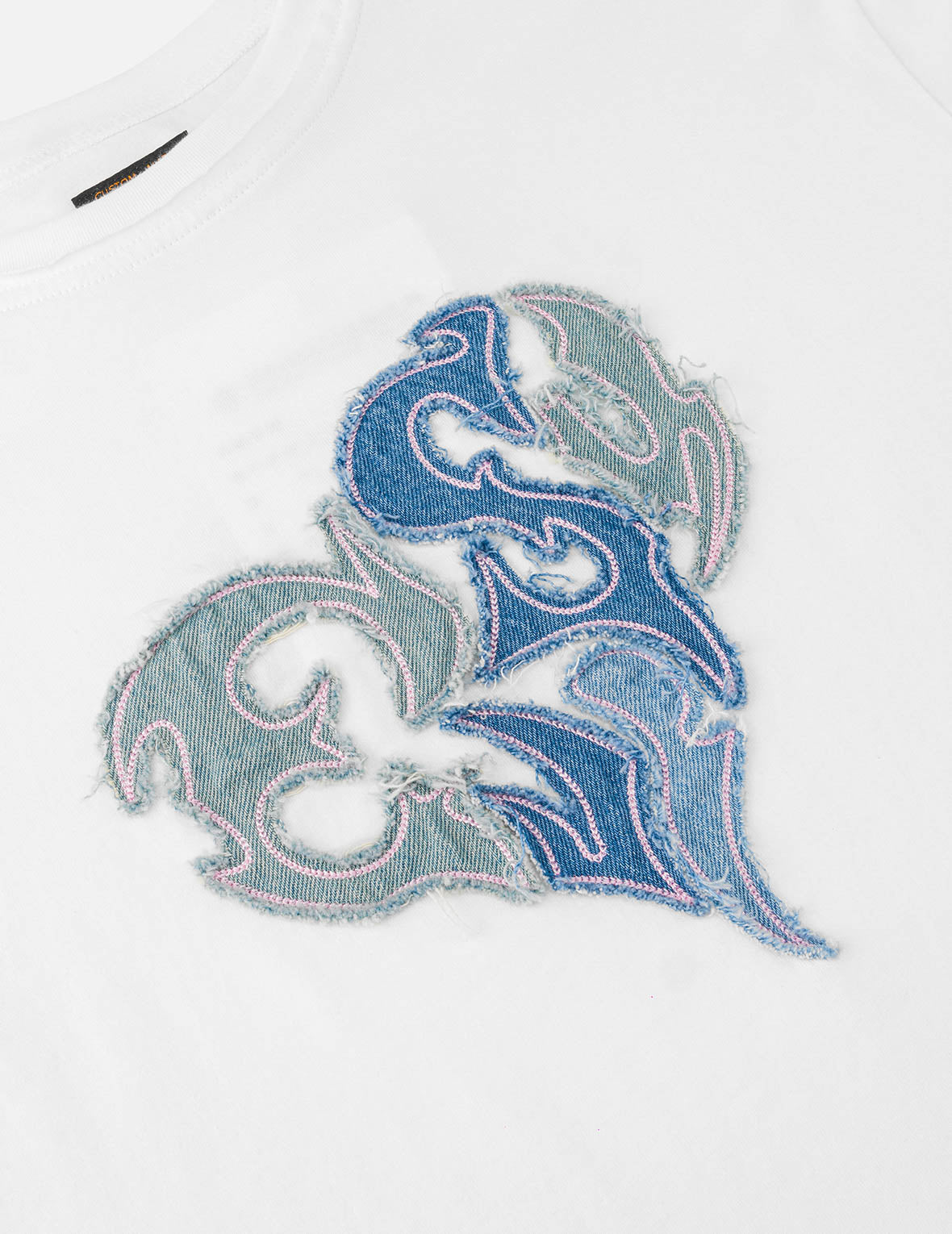 Evisu Denim Appliqué T-Shirt