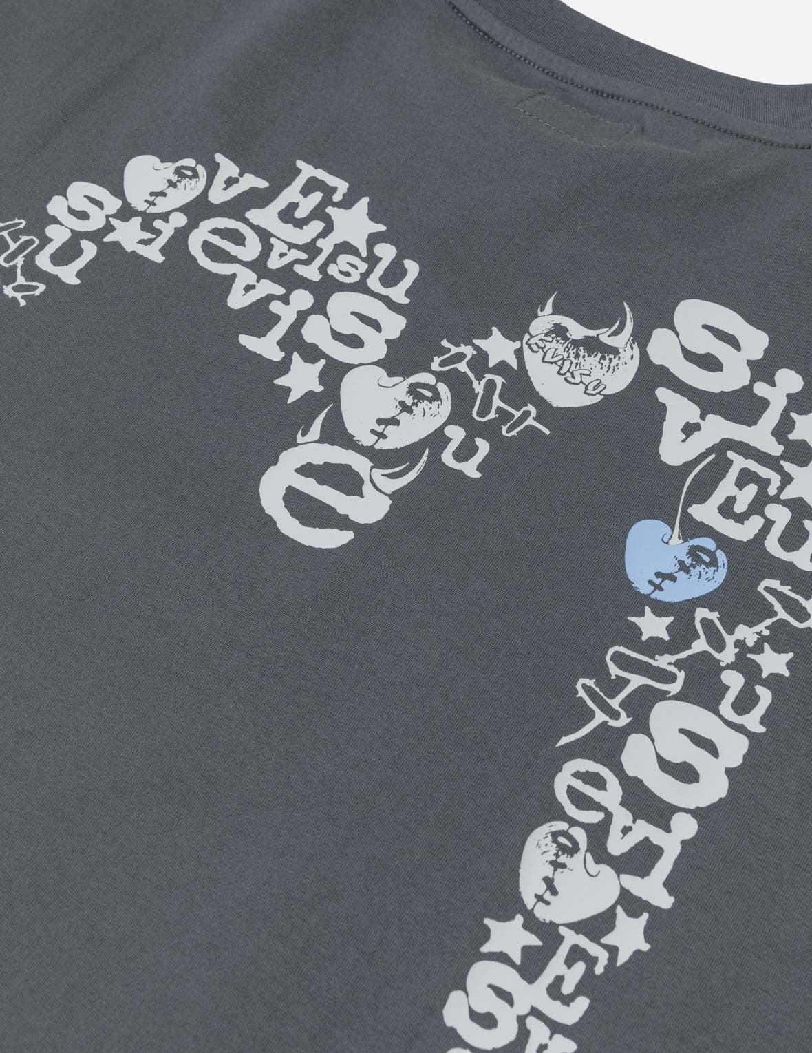 主题图案大 M 印花 T恤