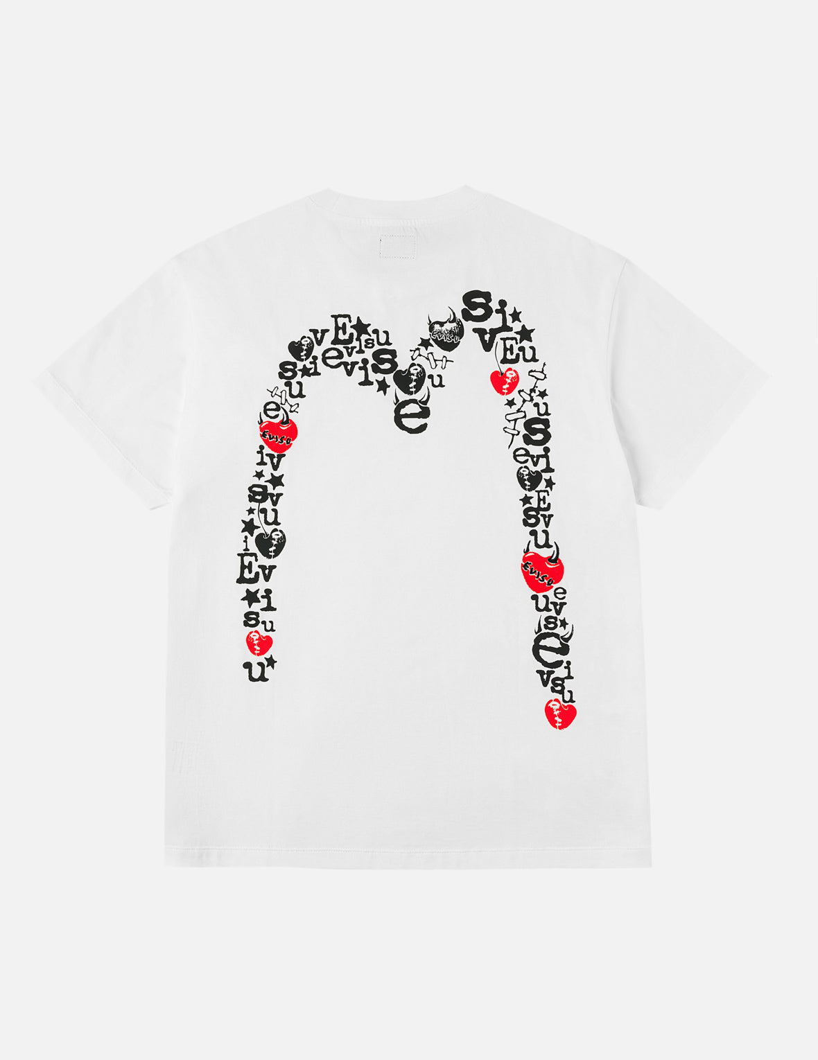 主题图案大 M 印花 T恤