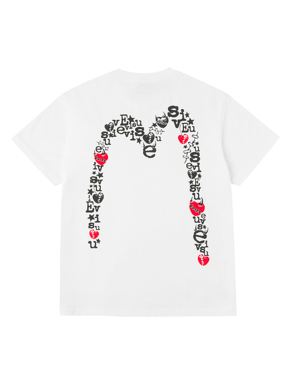 主题图案大 M 印花 T恤