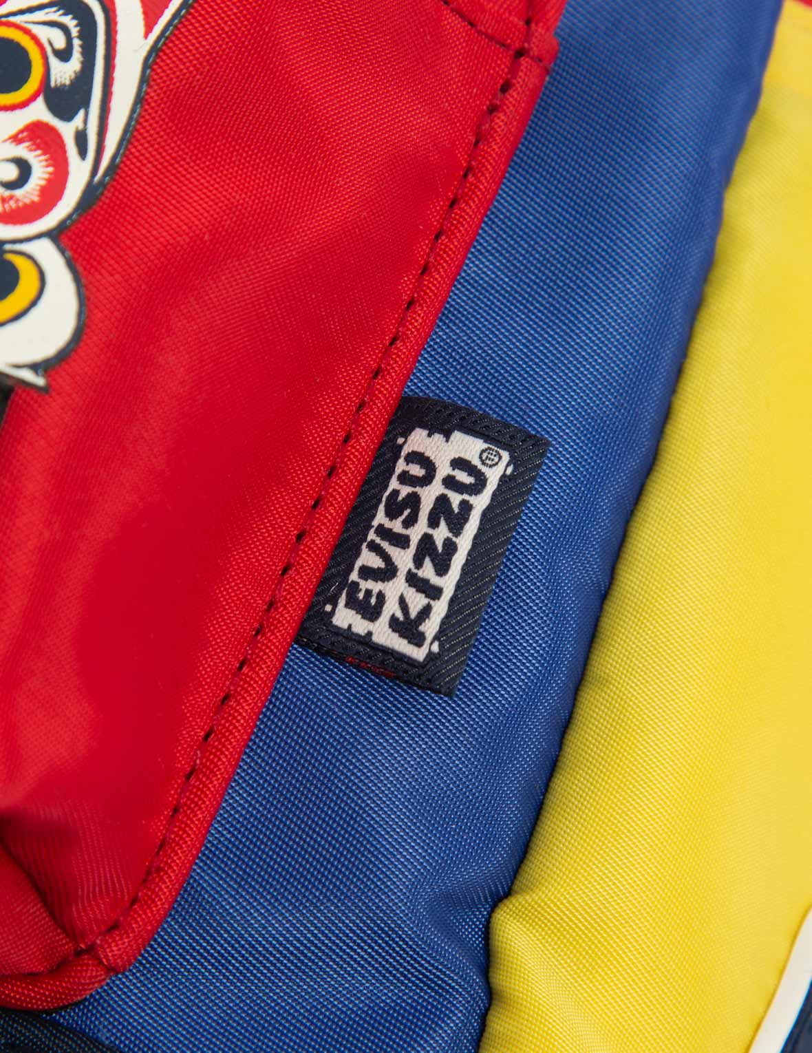 Daruma Buddies Print Color Blocking Backpack