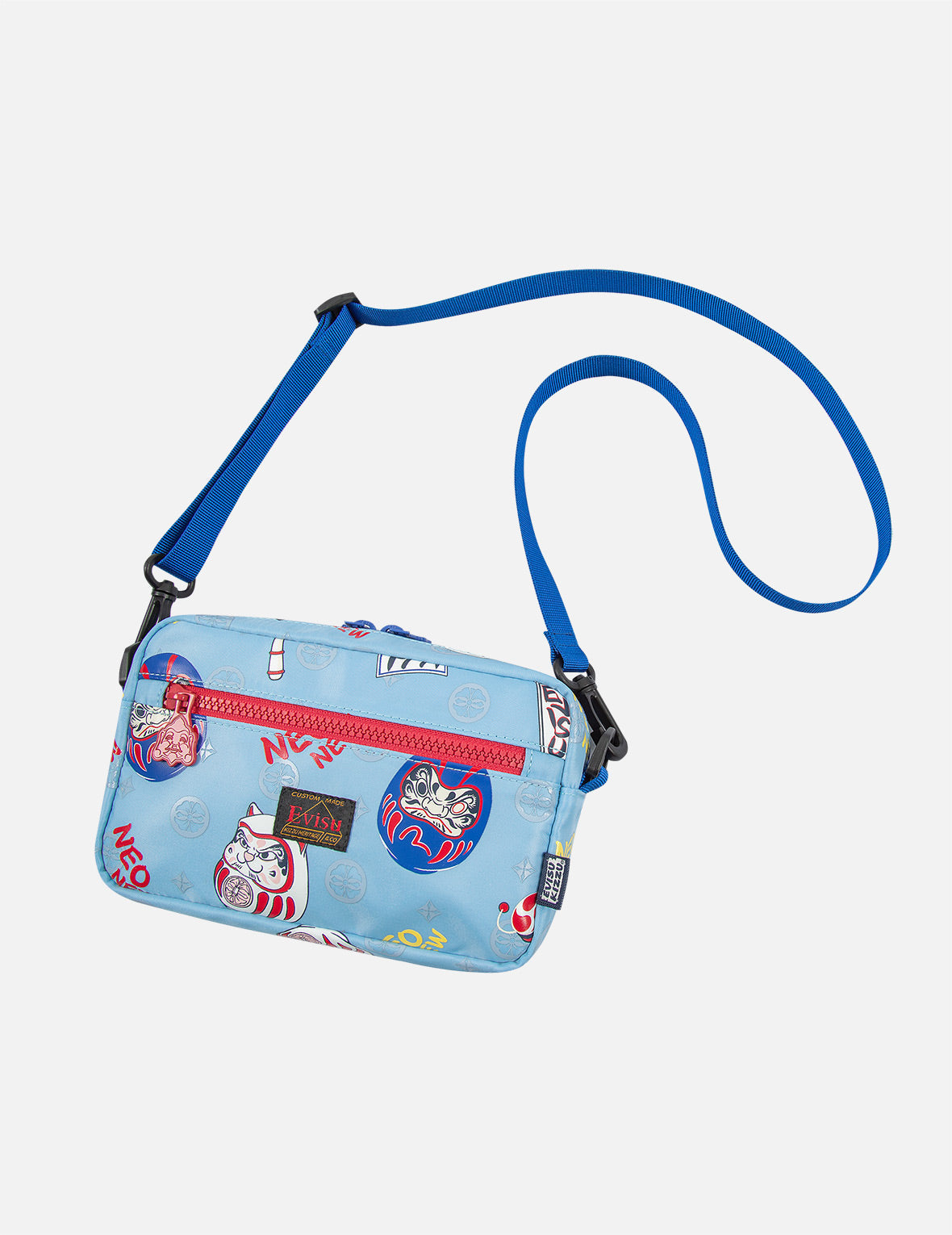 Allover Daruma Buddies Print Crossbody Bag