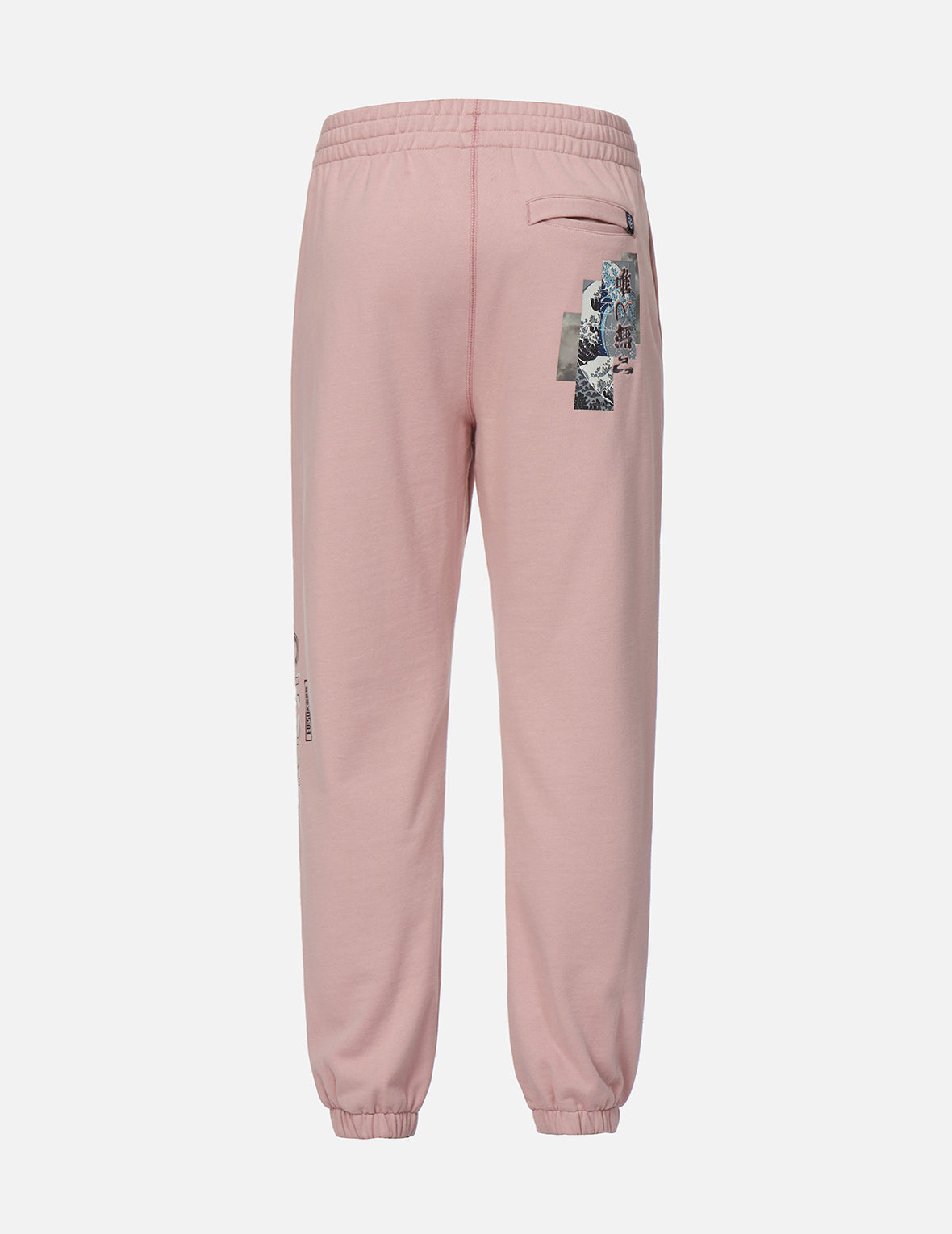 Ukiyo-E Collage Print Sweatpants