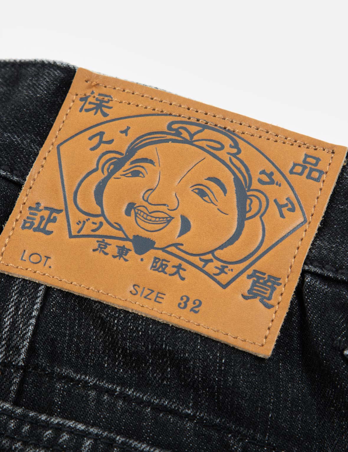 小海鸥印花工装牛仔短裤